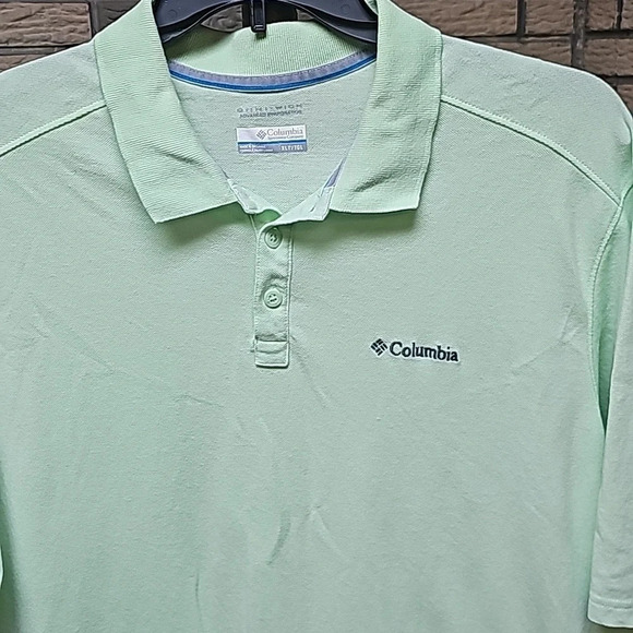 Columbia Mens Polo Sz XLT - Picture 2 of 10